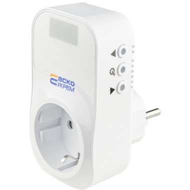 Реле контролю напруги розеткове URate S-16 AC 230V 16A 