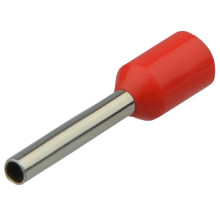 Наконечники трубчасті НТ 1,0-08 червоні (100 шт.) Наконечники трубчасті НТ 1,0-08 червоні (100 шт.)