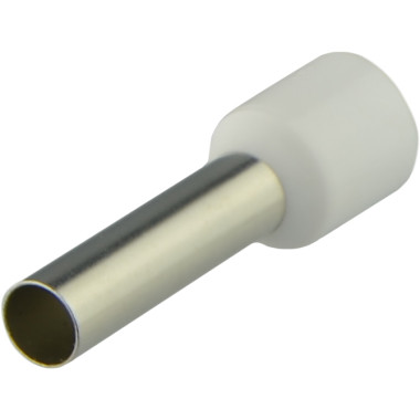 Наконечники трубчасті НТ 16,0-12 білі (100 шт.)