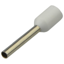 Наконечники трубчасті НТ 0,75-12 білі (100 шт.) Наконечники трубчасті НТ 0,75-12 білі (100 шт.)