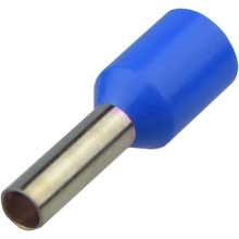 Наконечники трубчасті НТ 1,0-08 сині (100шт) Наконечники трубчасті НТ 1,0-08 сині (100шт)