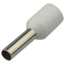 Наконечники трубчасті НТ 1,5-08 білі (100шт) Наконечники трубчасті НТ 1,5-08 білі (100шт)