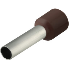 Наконечники трубчасті НТ 10,0-18 коричневі (100шт) Наконечники трубчасті НТ 10,0-18 коричневі (100шт)