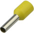 Наконечники трубчасті НТ 1,5-08 жовті (100шт)