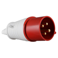 Вилка переносна ВП 32А/4 3Р+РЕ (024) Вилка переносна ВП 32А/4 3Р+РЕ (024)