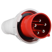 Вилка переносна ВП 125А/5 3Р+N+РЕ (045) Вилка переносна ВП 125А/5 3Р+N+РЕ (045)