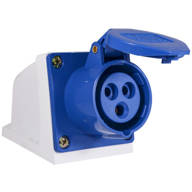 Розетка (гніздо) стаціонарна ГС 16А/3 2Р+РЕ (113)