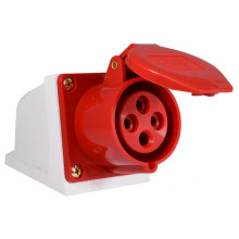 Розетка (гніздо) стаціонарна ГC 16А/4 3Р+РЕ (114) Розетка (гніздо) стаціонарна ГC 16А/4 3Р+РЕ (114)