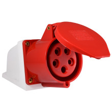 Розетка (гніздо) стаціонарна ГC 32А/5 3Р+N+РЕ (125) Розетка (гніздо) стаціонарна ГC 32А/5 3Р+N+РЕ (125)