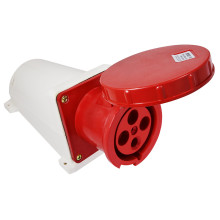 Розетка (гніздо) стаціонарна ГC 125А/4 3Р+РЕ (144) Розетка (гніздо) стаціонарна ГC 125А/4 3Р+РЕ (144)