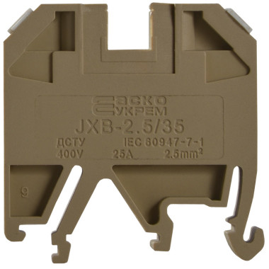 Клемник JXB 2,5/35 жовтий