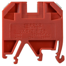Клемник JXB 2,5/35 червоний Клемник JXB 2,5/35 червоний