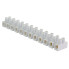 Колодка клемна 12пол. 10 /10А "тип Н" біла