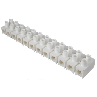 Клемна колодка 'тип Н' 30 мм2 / 80А біла