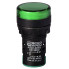 Сигнальна арматура AD22-22DS зелена 220V АC