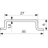 Din-рейка TS-35-1,0 (T3501) (1м/шт)