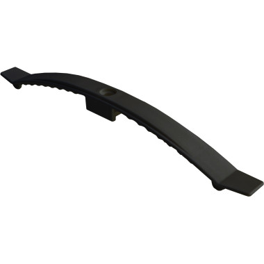 Кабельний затискач під дюбель (саморіз) 242 мм, чорний, РA (10 шт)