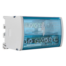 2х7 Нульова шина в корпусі VC-207 (2 бруска по 7 отворів) 2х7 Нульова шина в корпусі VC-207 (2 бруска по 7 отворів)