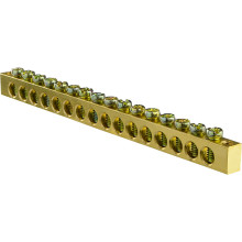 Нульова шина 16 отв. (6*9) Нульова шина 16 отв. (6*9)