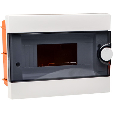 Корпус модульний пластиковий, 9 модулів, вбудований, серії UBox 