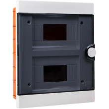 Корпус модульний пластиковий, 16 модулів, вбудований, серії UBox 