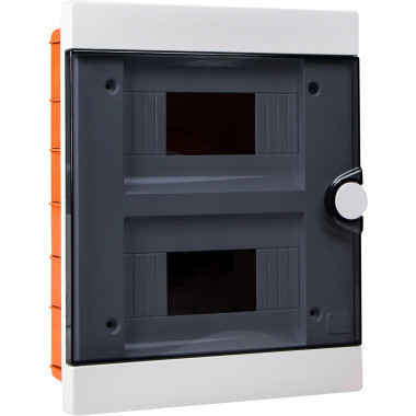 Корпус модульний пластиковий, 16 модулів, вбудований, серії UBox 