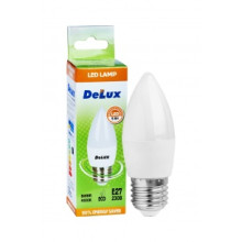 Лампа світлодіодна DELUX BL37B 5 Вт 4100K 220В E27 білий