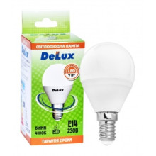 Лампа світлодіодна DELUX BL50P 7 Вт 4100K 220В E14 білий