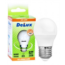 Лампа світлодіодна DELUX BL50P 7 Вт 4100K 220В E27 білий