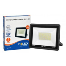 Прожектор світлодіодний DELUX_ FMI 11 LED 100Вт 6500К IP65 чорний