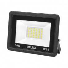 Прожектор світлодіодний DELUX_ FMI 11 LED 30Вт 6500К IP65 чорний