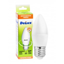 Лампа світлодіодна DELUX BL37B 7 Вт 6500K 220В E27 холодний білий