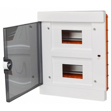 Корпус модульний пластиковий, 24 модулі, вбудований, серії UBox