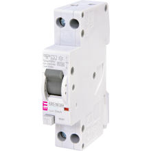 Диф. автоматичний вимикач KZS-1M UNI C 20/0,03 тип A (6kA) (універс. підключ.)