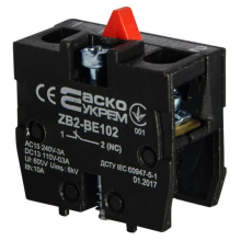 ZB2-BE102 NС Контакт до постів