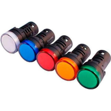 Сигнальна арматура AD22-22DS червона 110V АC
